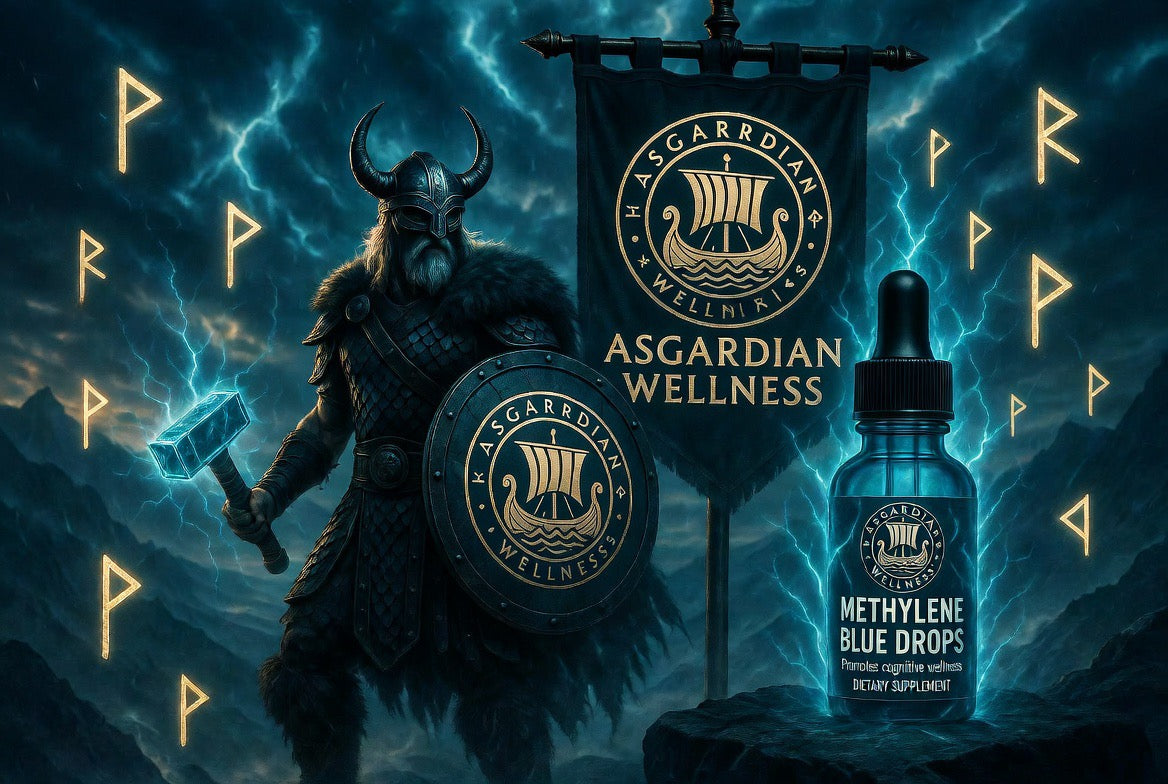 The Blue Flame Saga: Ignite Mitochondrial Power & Warrior Focus with Methylene Blue ⚡🔥