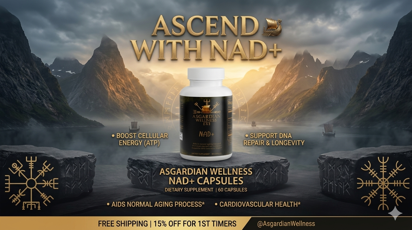 The Saga of Idunn’s Golden Apples: NAD+ for Timeless Warrior Vitality & Longevity