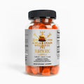 Asgardian Wellness daily vitamin product photo featuring natural, Viking‑inspired wellness support - Turmeric gummies
