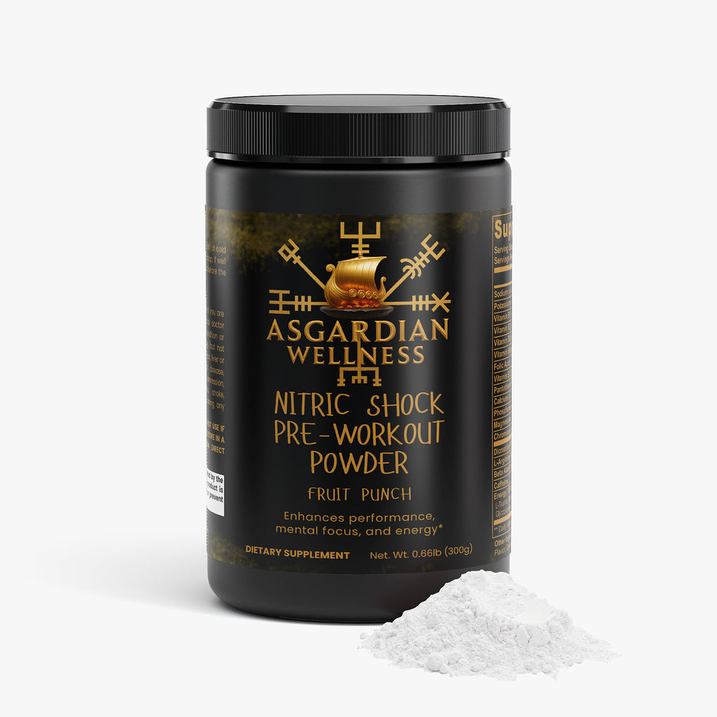 Nitric Shock Pre-Workout Powder (Fruit Punch)