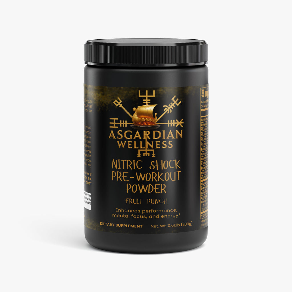 Nitric Shock Pre-Workout Powder (Fruit Punch)
