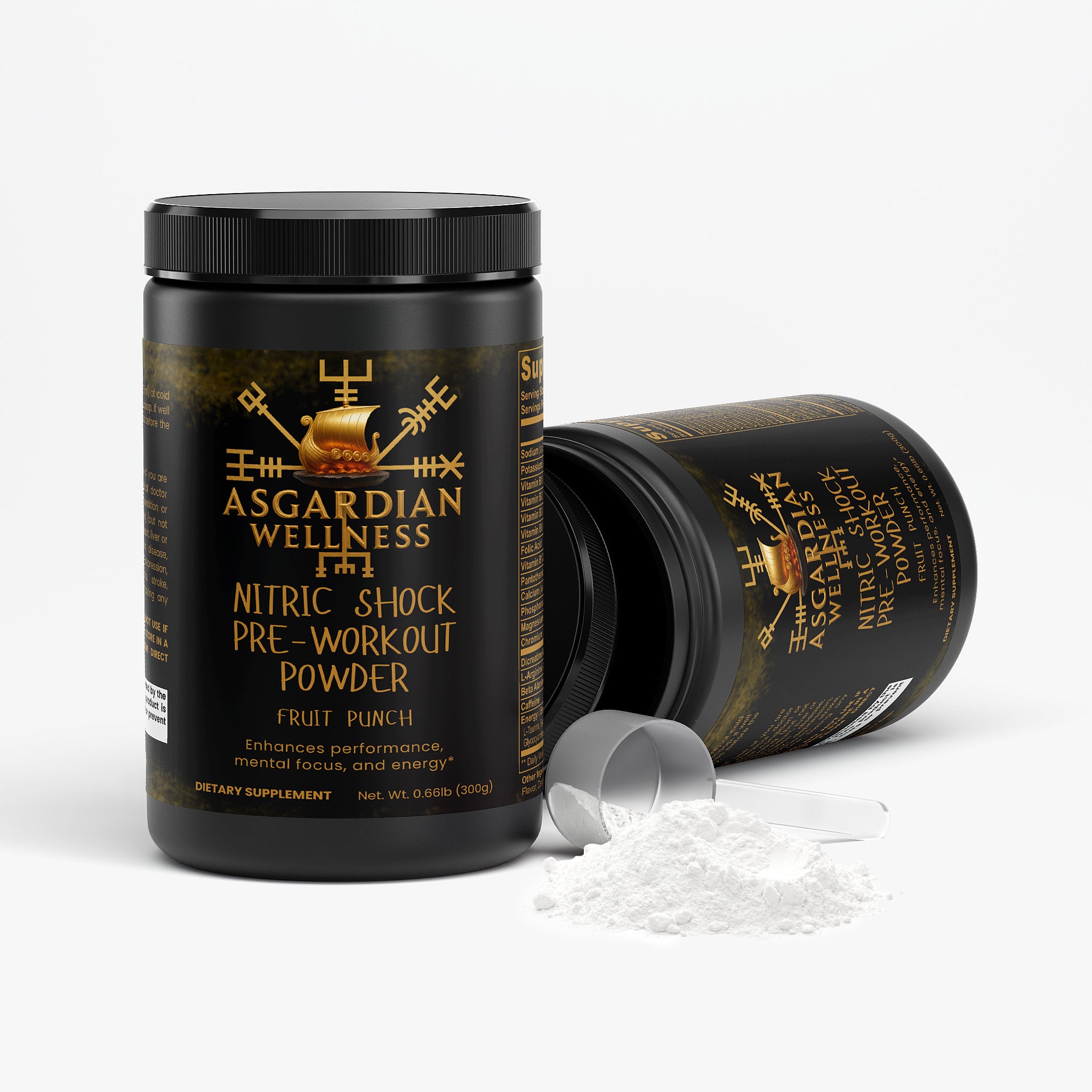 Nitric Shock Pre-Workout Powder (Fruit Punch)