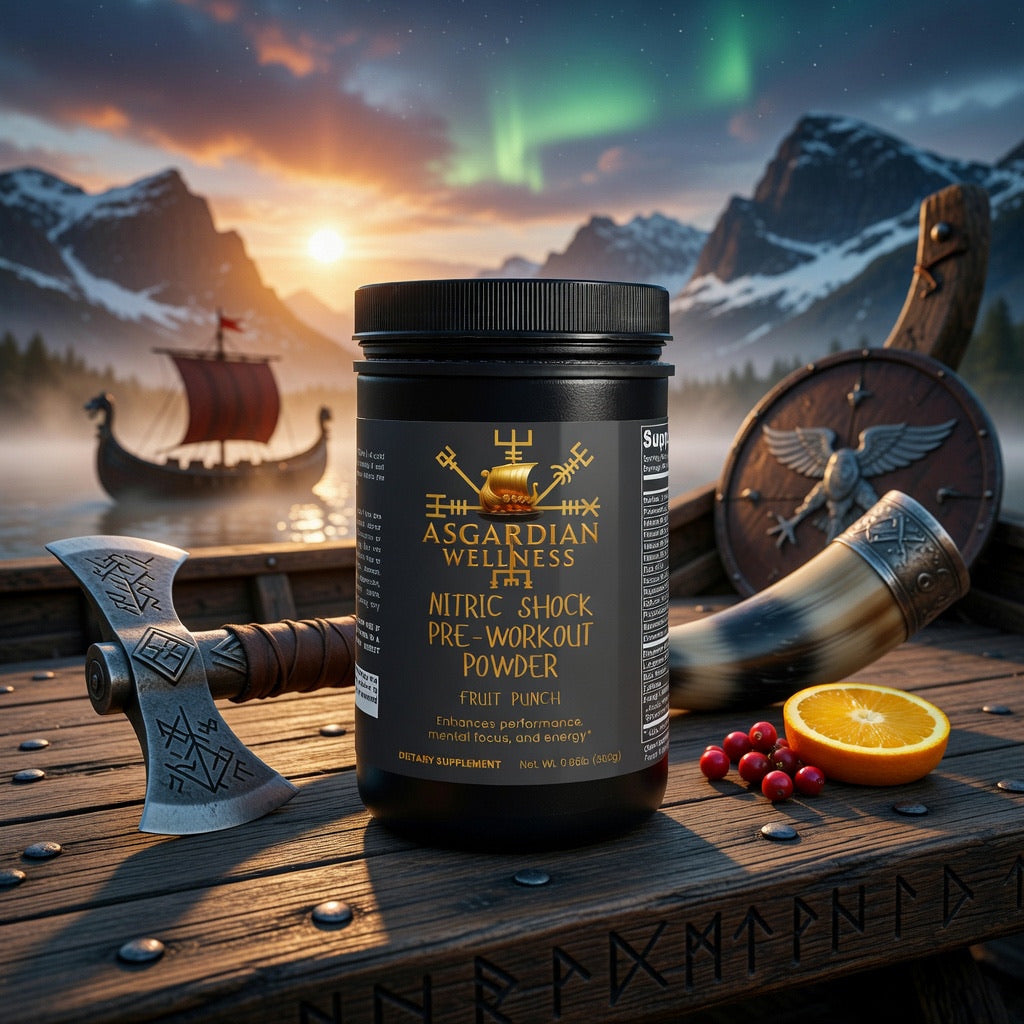 Nitric Shock Pre-Workout Powder (Fruit Punch)